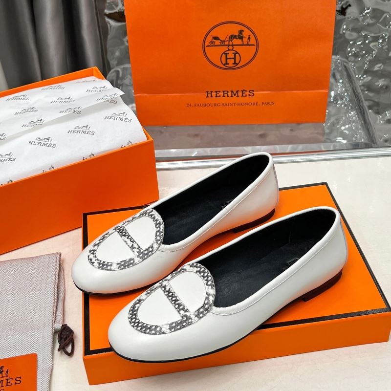 H**mes flat shoes